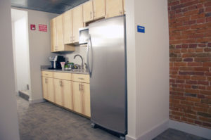refrigerator in kitchen areal